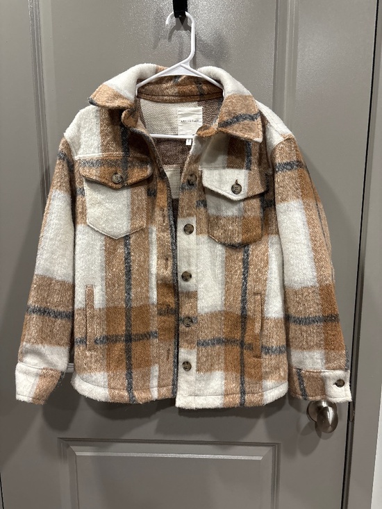 Plaid coat - Picture 1 of 2